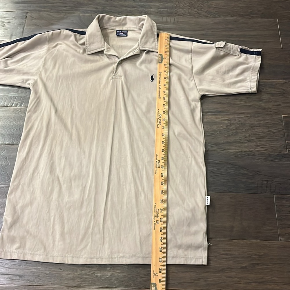 Polo Sport Ralph Lauren Vintage Shirt Made in USA Mens Large - Picture 8 of 11